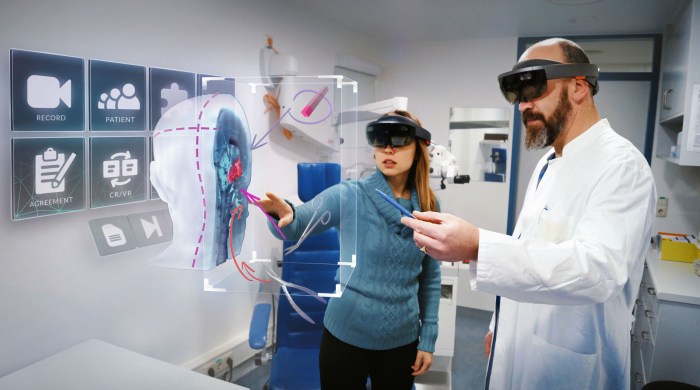 How AR applications are used in scientific research